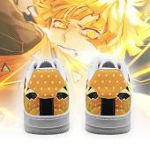 Demon Slayer Zenitsu Agatsuma Orange Air Force 1 Shoes V2 Mockup 2.jpeg - demo10