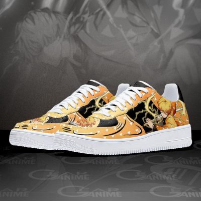 DEMON SLAYER Zenitsu Agatsuma Orange Air Force 1 Shoes