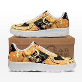 DEMON SLAYER Zenitsu Agatsuma Orange Air Force 1 Shoes