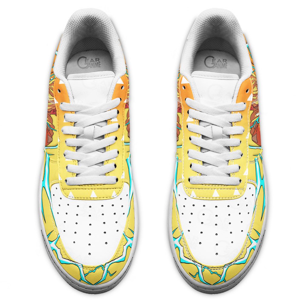 DEMON SLAYER Zenitsu Agatsuma Thunder Breathing Air Force 1 Shoes V2 DEMON SLAYER Zenitsu Agatsuma Thunder Breathing Air Force 1 Shoes V2
