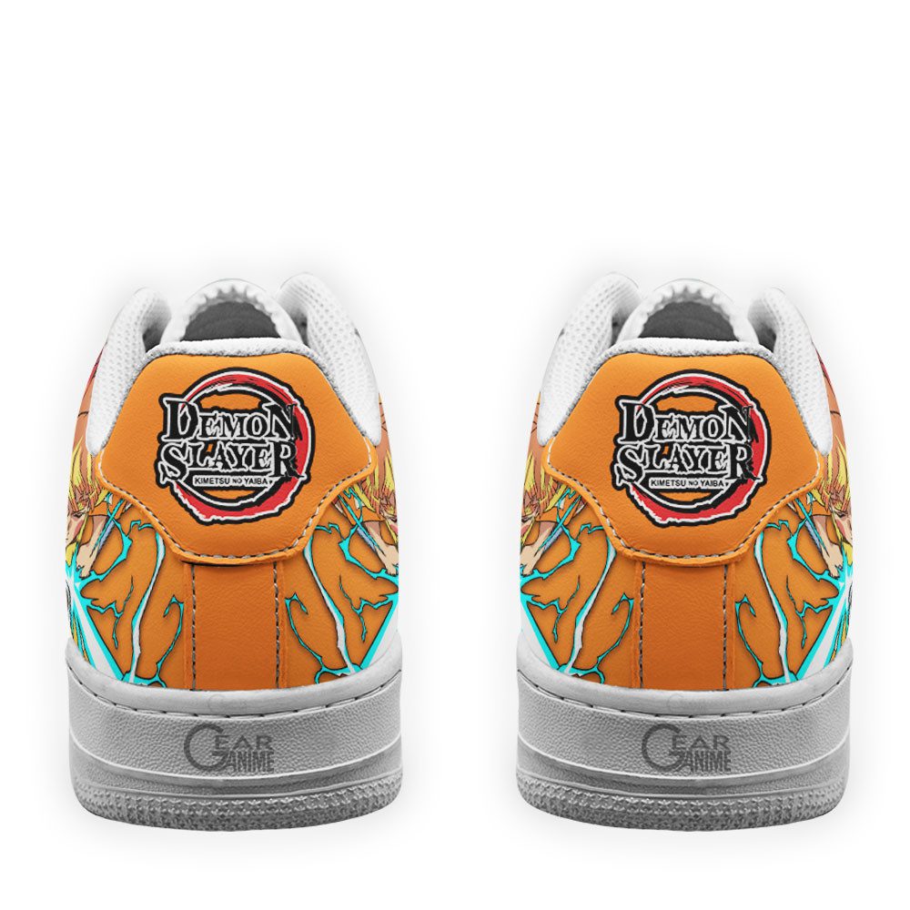 DEMON SLAYER Zenitsu Agatsuma Thunder Breathing Air Force 1 Shoes V2 DEMON SLAYER Zenitsu Agatsuma Thunder Breathing Air Force 1 Shoes V2