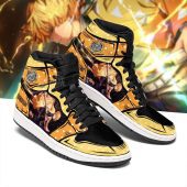 Demon Slayer Zenitsu Agatsuma Thunder Breathing Air Jordan 1 High Sneakers Mockup 1.jpeg - demo10