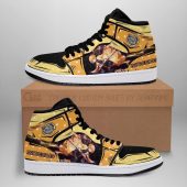 DEMON SLAYER Zenitsu Agatsuma Thunder Breathing Air Jordan 1 High Sneakers