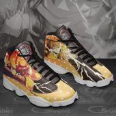 Demon Slayer Zenitsu Agatsuma Thunder Breathing Air Jordan 13 Shoes Mockup 2.jpeg - demo10