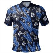 Canterbury-Bankstown Bulldogs Custom Polo Shirt - Bulldogs With Maori Patterns Polo Shirt