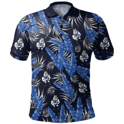 Canterbury-Bankstown Bulldogs Custom Polo Shirt - Bulldogs With Maori Patterns Polo Shirt