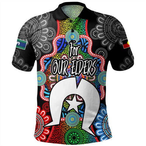 Australia Naidoc Week Polo Shirt - Aboriginal Inspired For Our Elders Indigenous NAIDOC Week 2023 Australia Naidoc Week Polo Shirt - Aboriginal Inspired For Our Elders Indigenous NAIDOC Week 2023