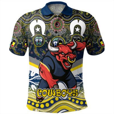 North Queensland Cowboys Naidoc Polo Shirt - NAIDOC Week 2023 Indigenous For Our Elders
