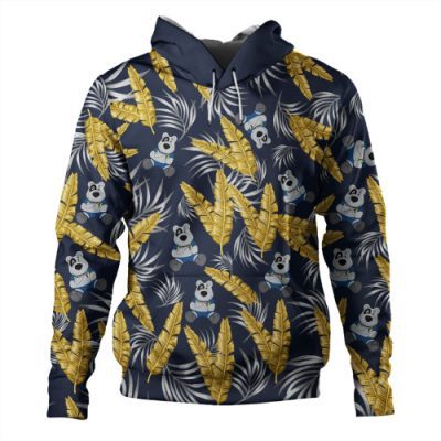 North Queensland Cowboys Custom Hoodie - Tropical Patterns North Queensland Cowboys Hoodie