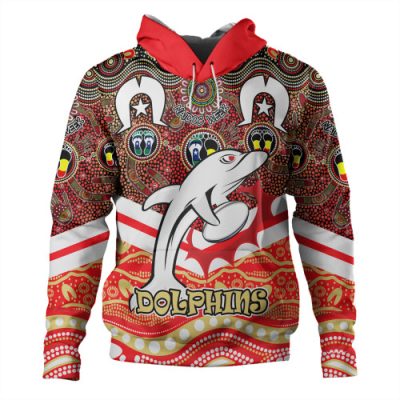 Redcliffe Dolphins Naidoc Week Hoodie - NAIDOC Week 2023 Indigenous For Our Elders