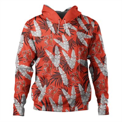 St. George Illawarra Dragons Custom Hoodie - Tropical Patterns St. George Illawarra Dragons Hoodie