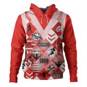 St. George Illawarra Dragons Hoodie - Argyle Patterns Style Tough Fan For Life