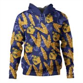Parramatta Eels Custom Hoodie - Tropical Patterns Parramatta Eels Hoodie