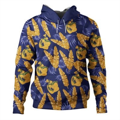 Parramatta Eels Custom Hoodie - Tropical Patterns Parramatta Eels Hoodie