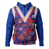 Newcastle Knights Sport Hoodie - Argyle Patterns Style Tough Fan Rugby For Life