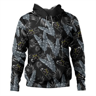 Penrith Panthers Custom Hoodie - Tropical Patterns Penrith Panthers Hoodie