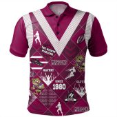 Cane Toads Sport Polo Shirt - Argyle Patterns Style Tough Fan Rugby For Life