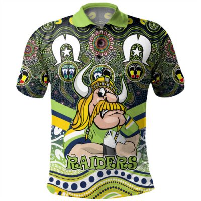 Canberra Raiders Naidoc Week Polo Shirt - NAIDOC Week 2023 Indigenous For Our Elders