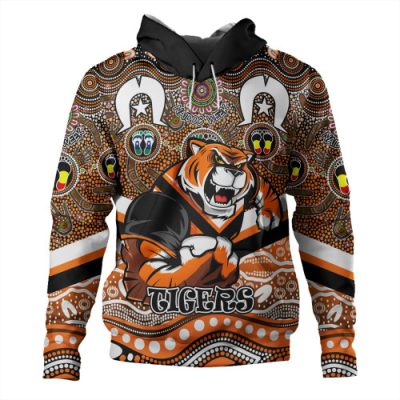 Wests Tigers Naidoc Week Hoodie - Custom Tigers Naidoc Week For Our Elders Hoodie