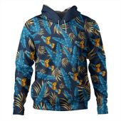 Gold Coast Titans Custom Hoodie - Tropical Patterns Gold Coast Titans Hoodie
