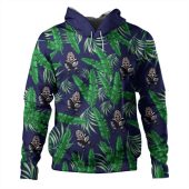 New Zealand Warriors Custom Hoodie - Tropical Patterns Warriors Hoodie