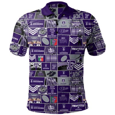 Fremantle Polo Shirt Legacy Of The Pride Comic Style