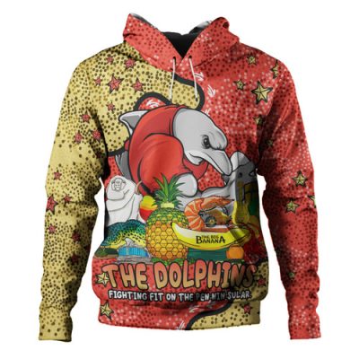 Redcliffe Dolphins Custom Hoodie - Australian Big Things Hoodie