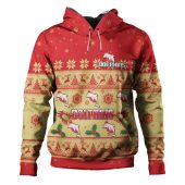 Redcliffe Dolphins Christmas Custom Hoodie - Special Ugly Christmas Hoodie