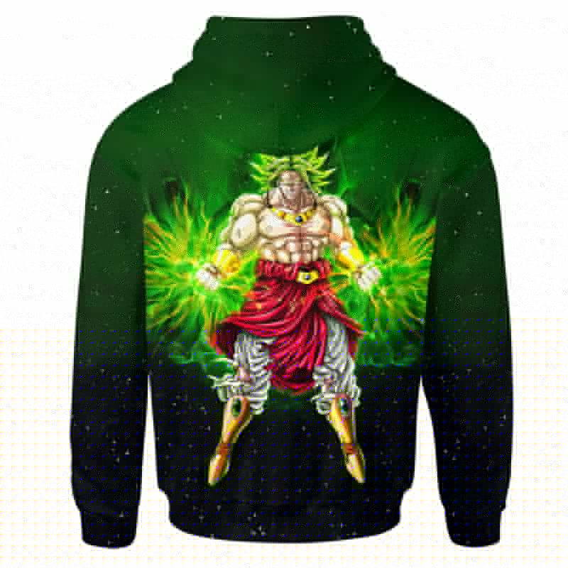 DRAGON BALL Broly Super Power Pullover Hoodie DRAGON BALL Broly Super Power Pullover Hoodie
