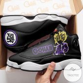 Dragon Ball Gohan Silhouette Air Jordan 13 Shoes Mockup.jpg - demo10