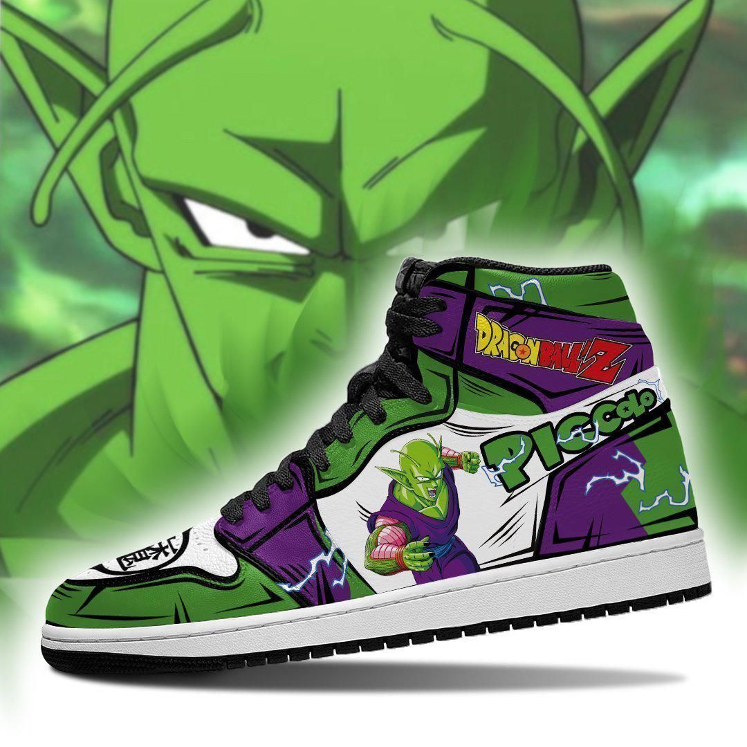 DRAGON BALL Piccolo Air Jordan 1 High Sneakers V1 DRAGON BALL Piccolo Air Jordan 1 High Sneakers V1