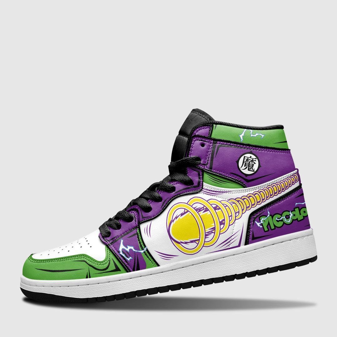 DRAGON BALL Piccolo Power Skill Air Jordan 1 High Sneakers DRAGON BALL Piccolo Power Skill Air Jordan 1 High Sneakers