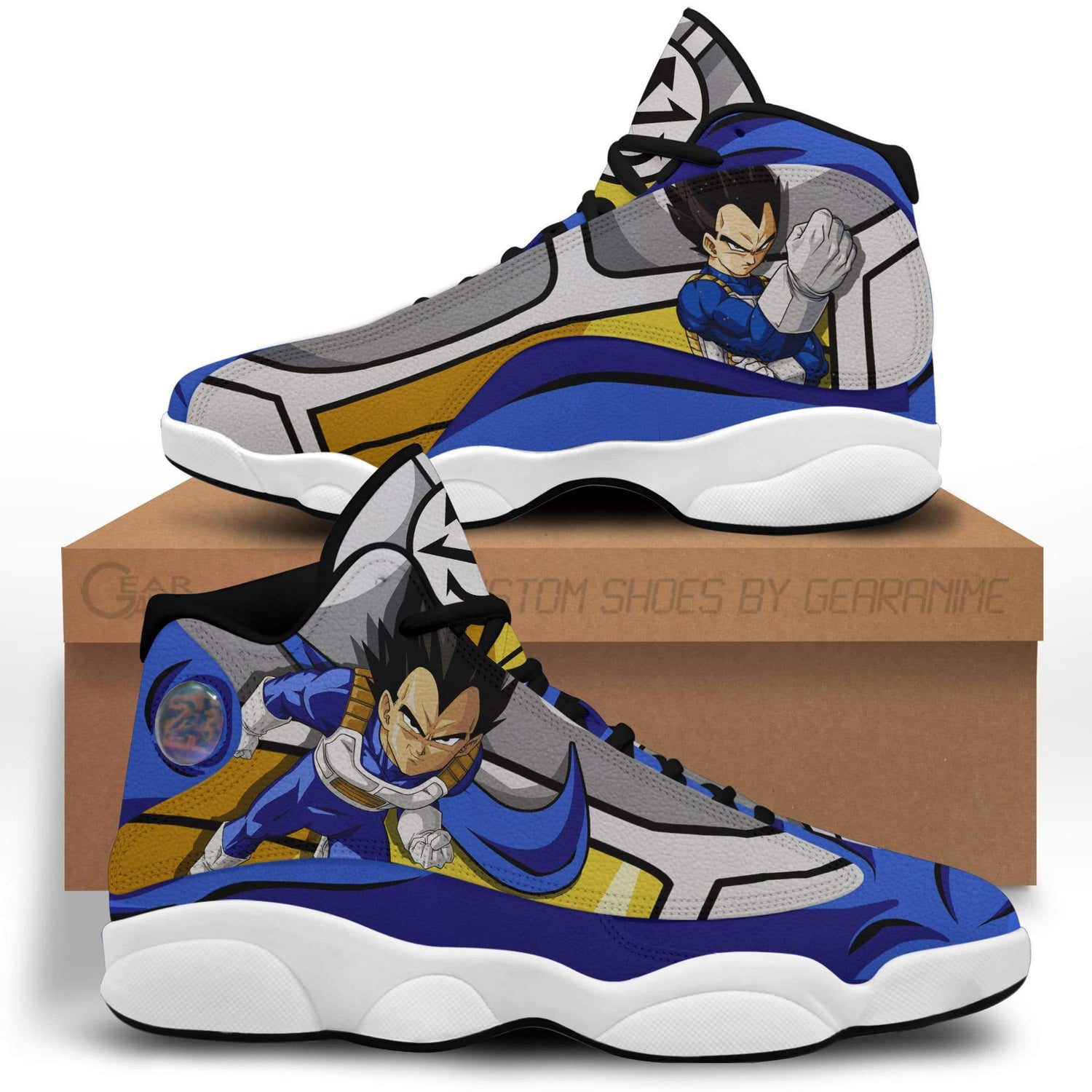 DRAGON BALL Vegeta Air Jordan 13 Shoes V2 DRAGON BALL Vegeta Air Jordan 13 Shoes V2