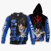 DRAGON BALL Vegeta Pullover Hoodie V1