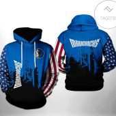 NBA Dallas Mavericks US Flag Pullover Hoodie