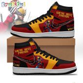 Deadpool 3 Shoes, Deadpool And Wolverines Lue?re Best Friends Air Jordan 1 Shoes