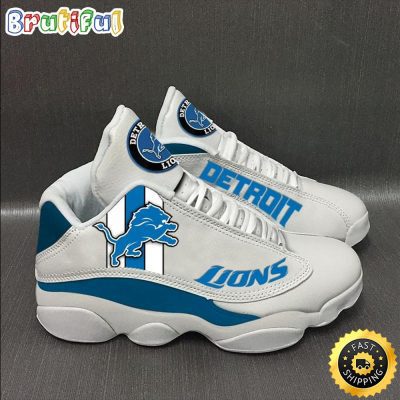 Detroit Lions Nfl Ver 2 Air Jordan 13 Sneaker