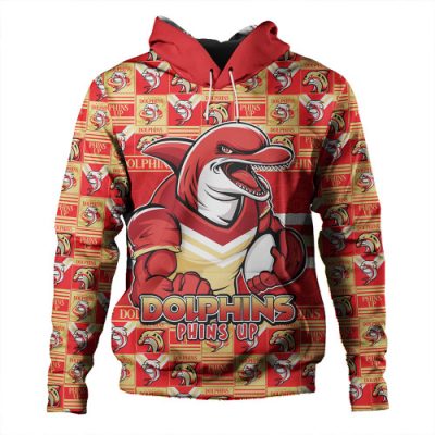Redcliffe Dolphins Hoodie Champion?s Pride Comic Style