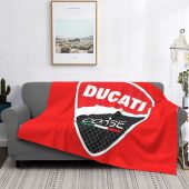 Ducati Corse Motorcycle Coral Fleece Blanket Velvet Shaggy Fuzzy Quilt Home Sofa Bedroom Bedding Throws Adult.jpg - demo10