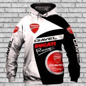 Ducati Diavel Racing Pullover Hoodie