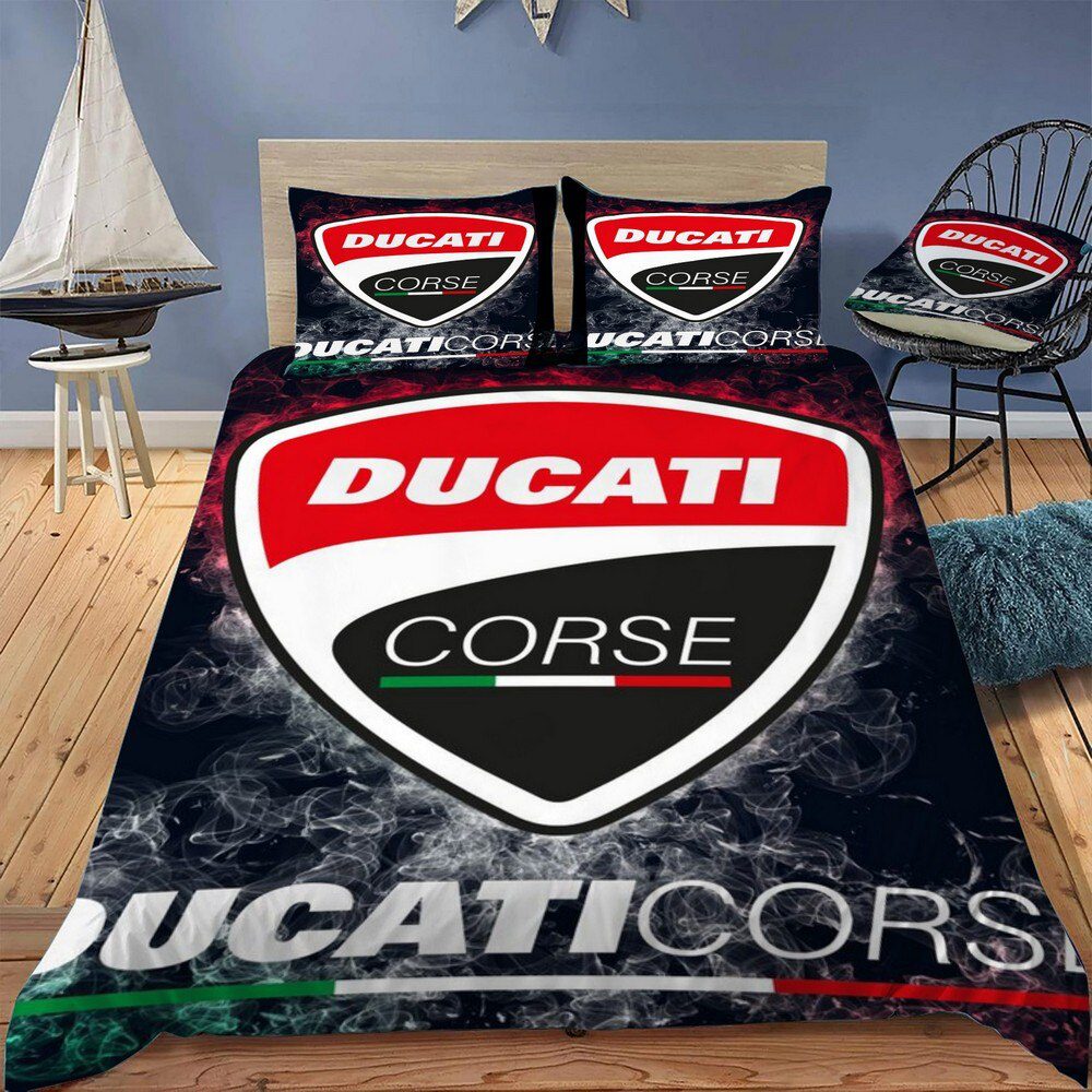 Ducati Big Logo Bedding Set Ducati Big Logo Bedding Set