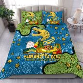 Parramatta Eels Custom Bedding Set - Australian Big Things Bedding Set