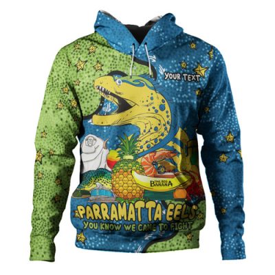 Parramatta Eels Custom Hoodie - Australian Big Things Hoodie