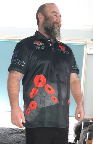 ANZAC Polo Shirt - Australia Remember ANZAC Polo Shirt - Australia Remember