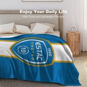 ES Troyes AC Logo Quilt Blanket