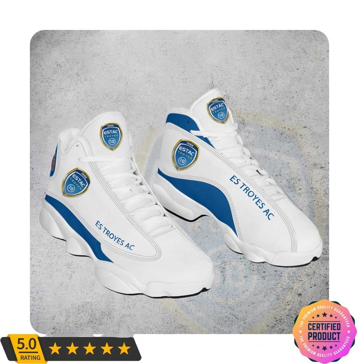 ES Troyes AC White Blue Air Jordan 13 Shoes ES Troyes AC White Blue Air Jordan 13 Shoes