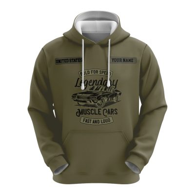 Car Lover - Legendary Muscle Cars Fast And Loud Pullover Hoodie