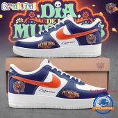 Edmonton Oilers Our Inaugural Dia De Los Muertos Day Of The Dead Air Force 1 Sneaker Shoes