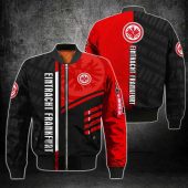 Eintracht Frankfurt Black Bomber Jacket