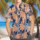 Eminem Blue Leaves Hawaiian Shirt
